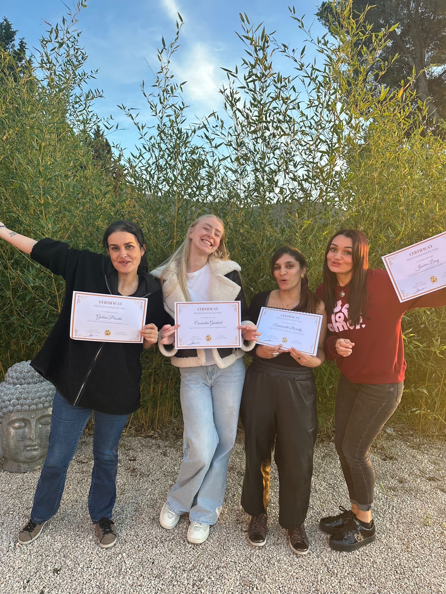 Session de formation holistique avec Virginie Lai