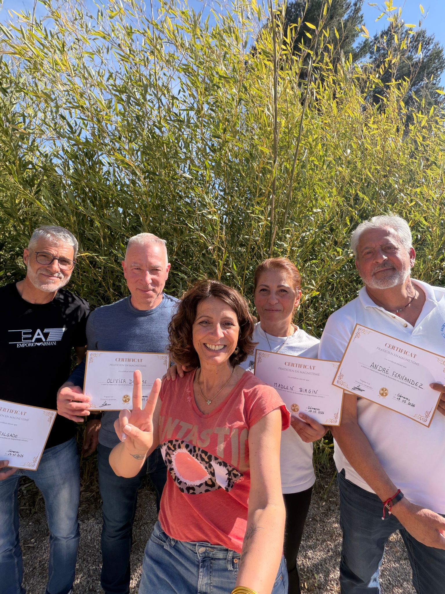 Groupe de formateurs certifiés par Virginie Lai